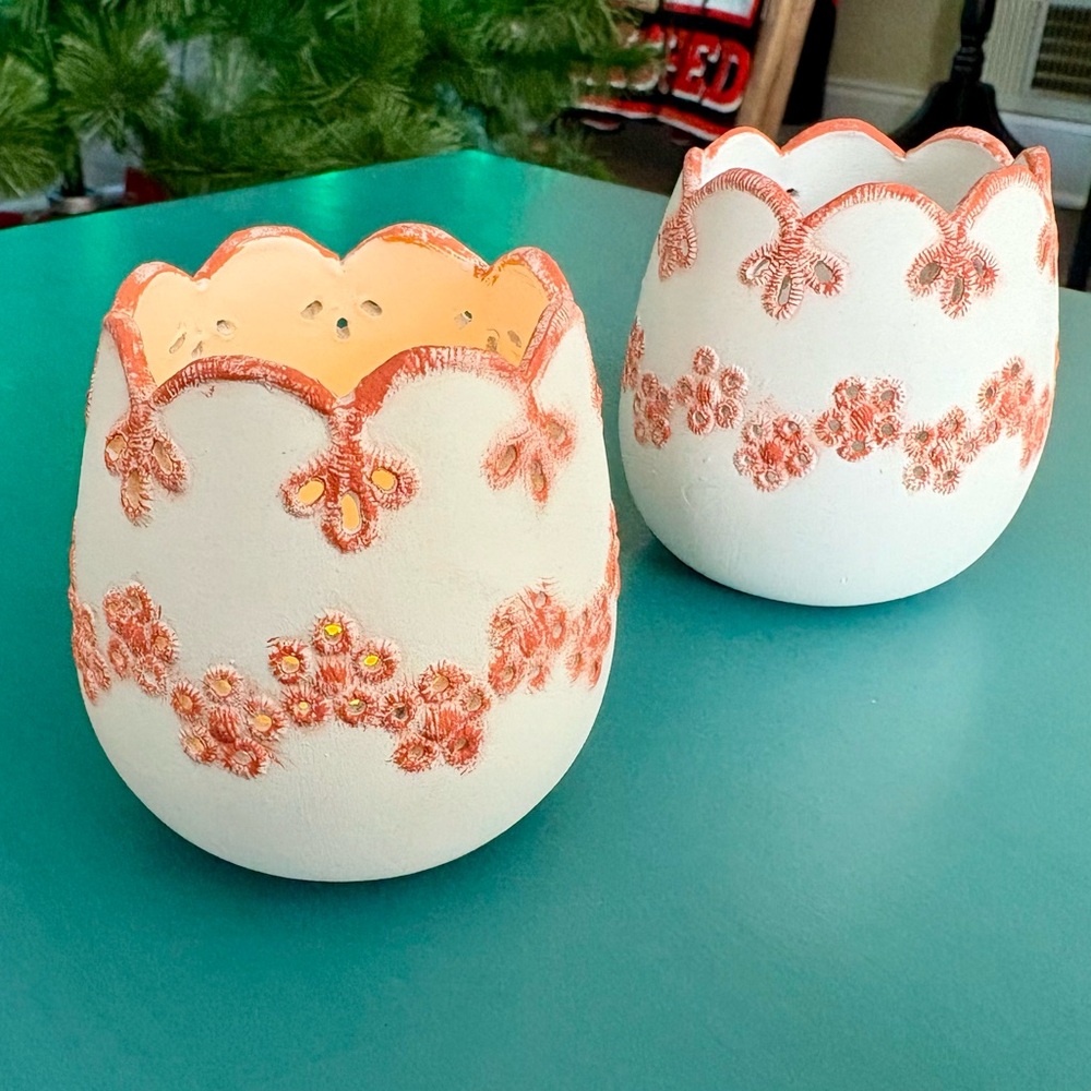 Handmade Vintage Candle Holders - Picture 2 of 6